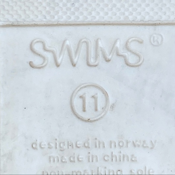 SWIMS Braided Lace Loafer Boat Shoes Men Size 11 Deck Shoes - Worn Once -. - Picture 10 of 10